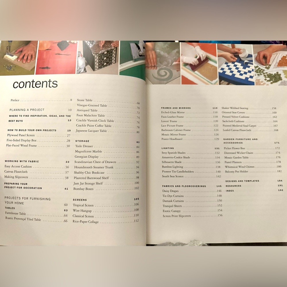 ' Weekend Projects Book - Creative Home Ideas - Picture 5 of 15